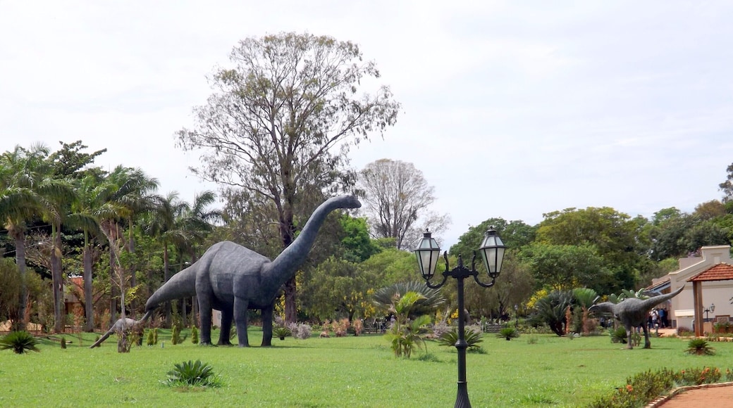Museu dos Dinossauros em Peirópolis, bairro de Uberaba, Minas Gerais, Brasil.
Paleontological Center and Museum of Dinosaurs. "The Center for Paleontological Research "Llewellyn Ivor Price" (CPPLIP) has become a reference in Brazilian paleontology promoting the development of scientific projects and articles in partnership with other Brazilian institutions and abroad. It has 1,500 fossils registered in its scientific collection, mainly of the Upper Cretaceous (between 93 and 66 million years), the great majority of Uberaba"
#Green