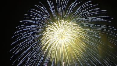 Fireworks in Ube city