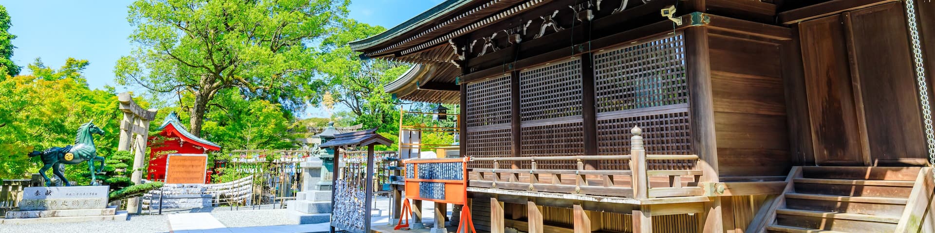 夏の琴崎八幡宮 山口県宇部市 Kotozaki Hachimangu Shrine in summer. Yamaguchi Pref, Ube City.