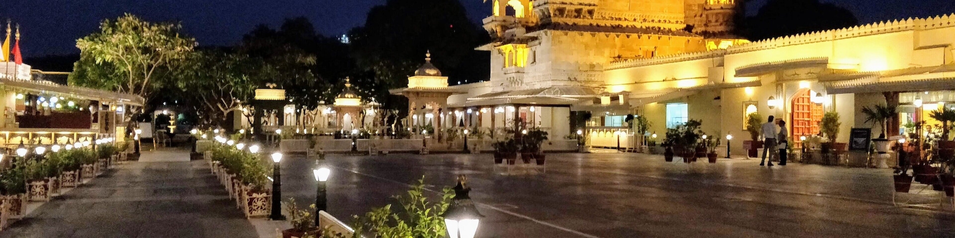 This floating palace on lake Pichola is all things beautiful and surreal.