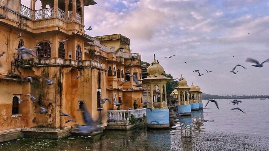 Take an early morning walk at Gangaur Ghat and witness a peaceful Udaipur.
#Udaipur #Rajasthan #IncredibleIndia