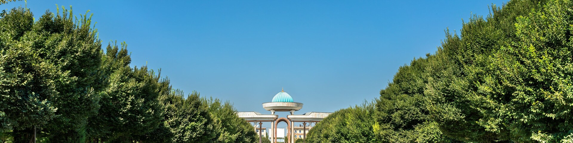 Jalal ad-Din Mingburnu Park in Urgench, Uzbekistan