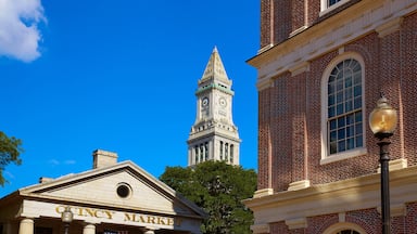 Boston Quincy Marchet and Custom House tower