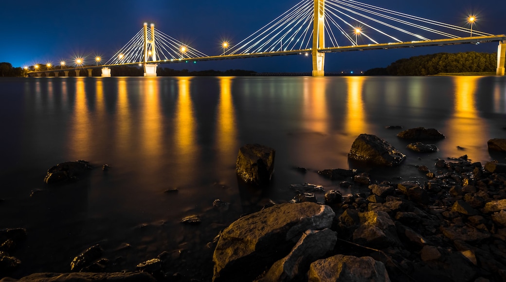 Taken during the Rio Olympics, the Bayview Bridge lit up in Gold.
#golden