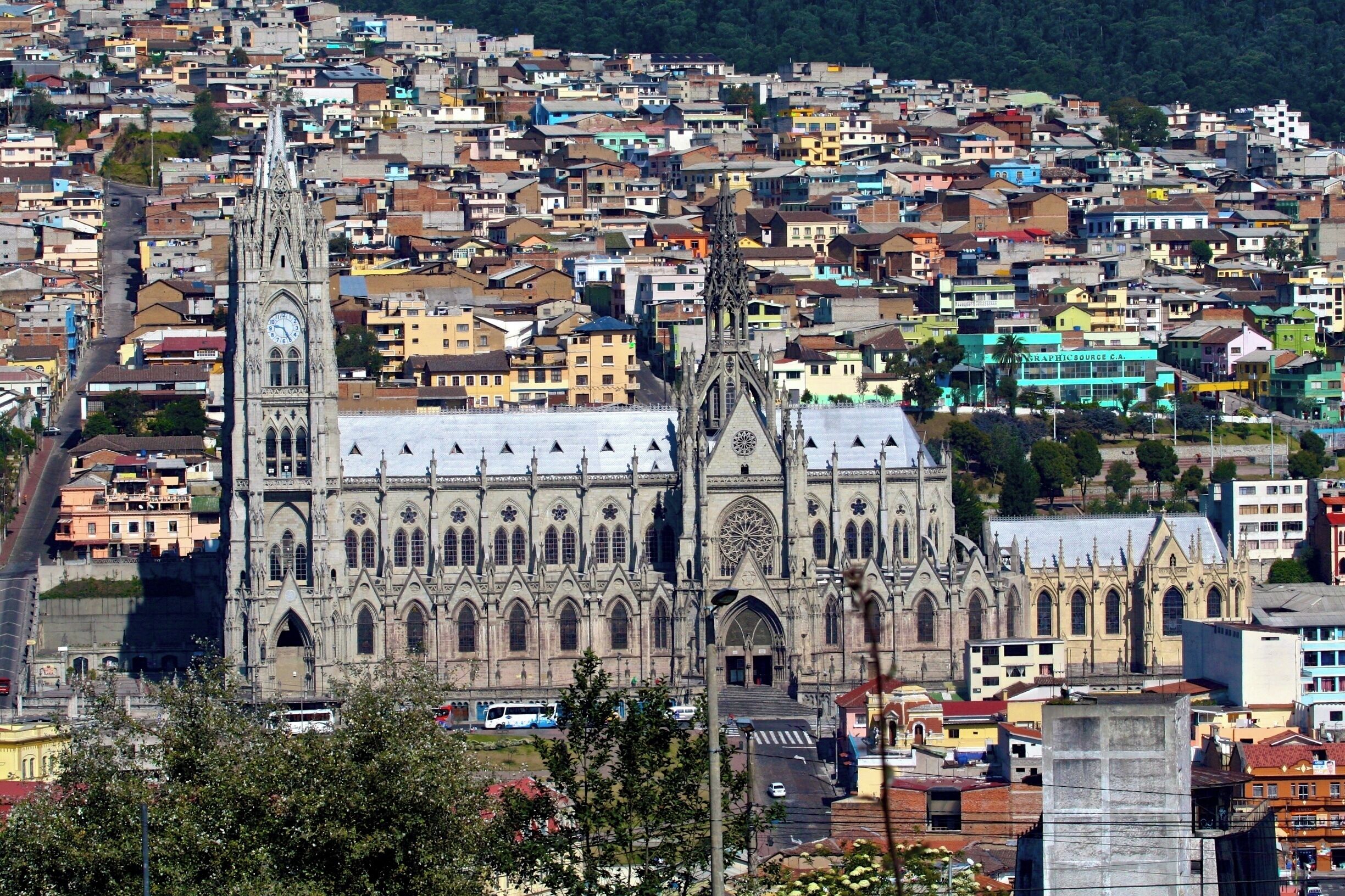 City tour of #Quito, #Ecuador revealed a beautiful city with lots of architecture, history, and a few surprises.  If you only have one day in Quito, I highly recommend a city tour that includes #Otavalo Market, the drive thru the countryside and mountains alone is worth it.