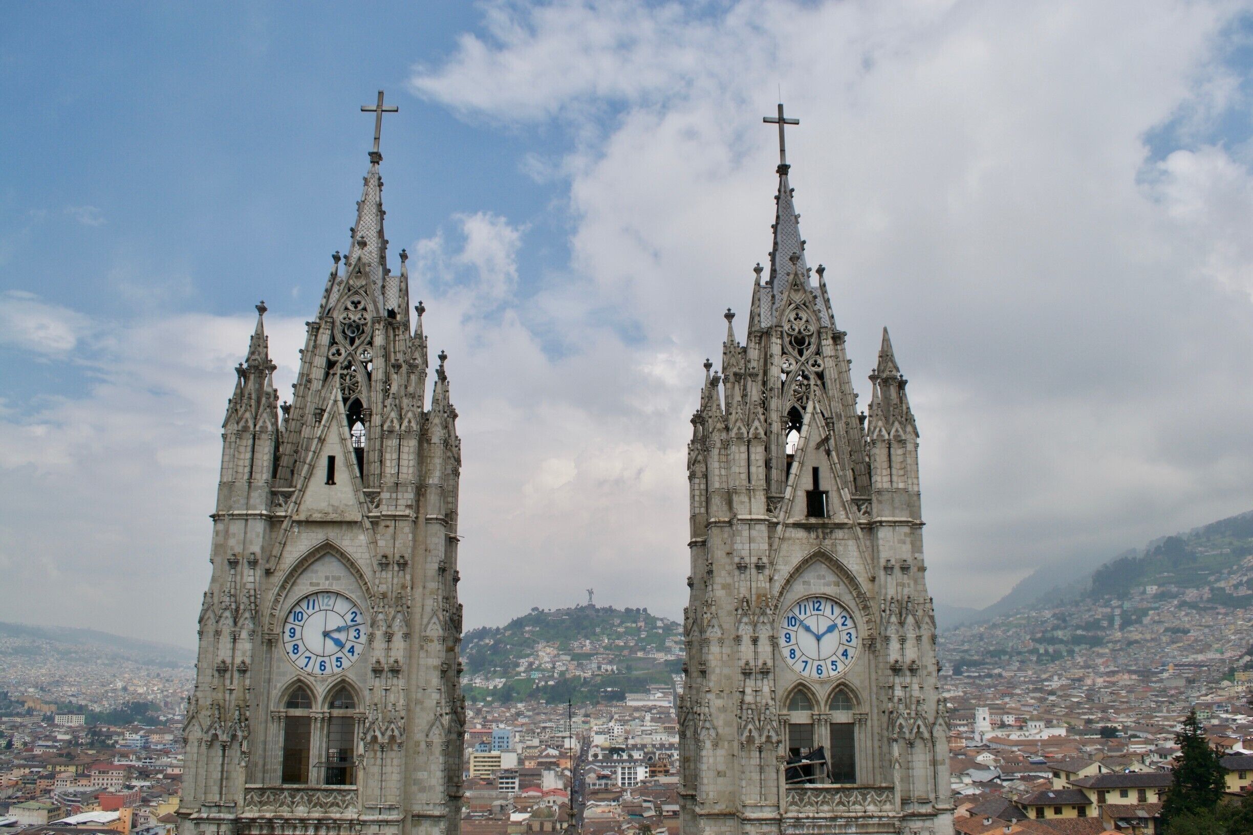 We ended our two-week Ecuador trip in Quito, which is the tallest city capital in the world at 9,350' elevation. Check out my blog post for things to do in the city's capital: https://culturalfoodies.com/2017/11/02/quito-ecuador/

#quito #ecuador #gothicchurch #travel #southamerica #Culture