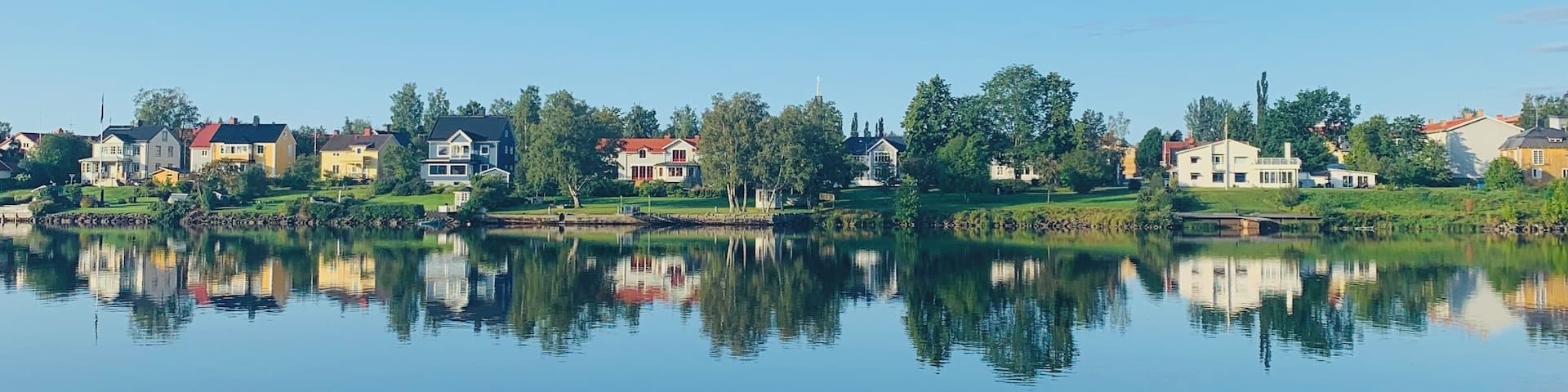 When in Umeå, dont miss out to take a stroll along the river! This photo is from an early morning in August. Beautiful! #LifeAtExpedia