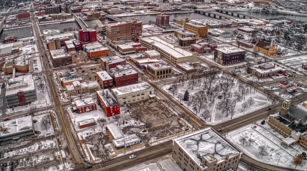 Waterloo is a City in Iowa on the Cedar River