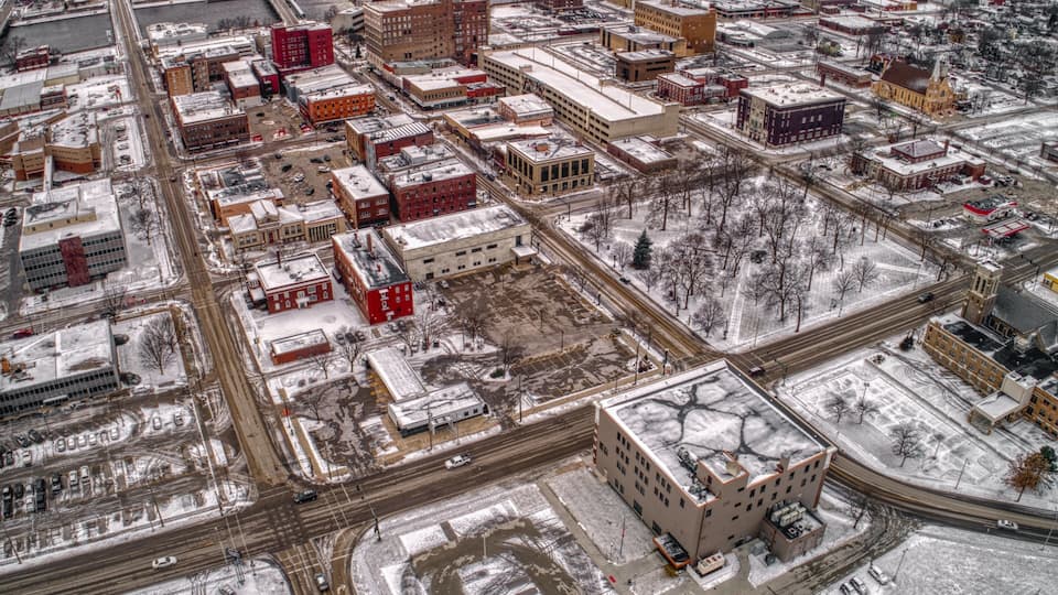 Waterloo is a City in Iowa on the Cedar River