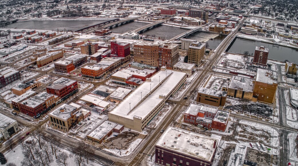 Waterloo is a City in Iowa on the Cedar River