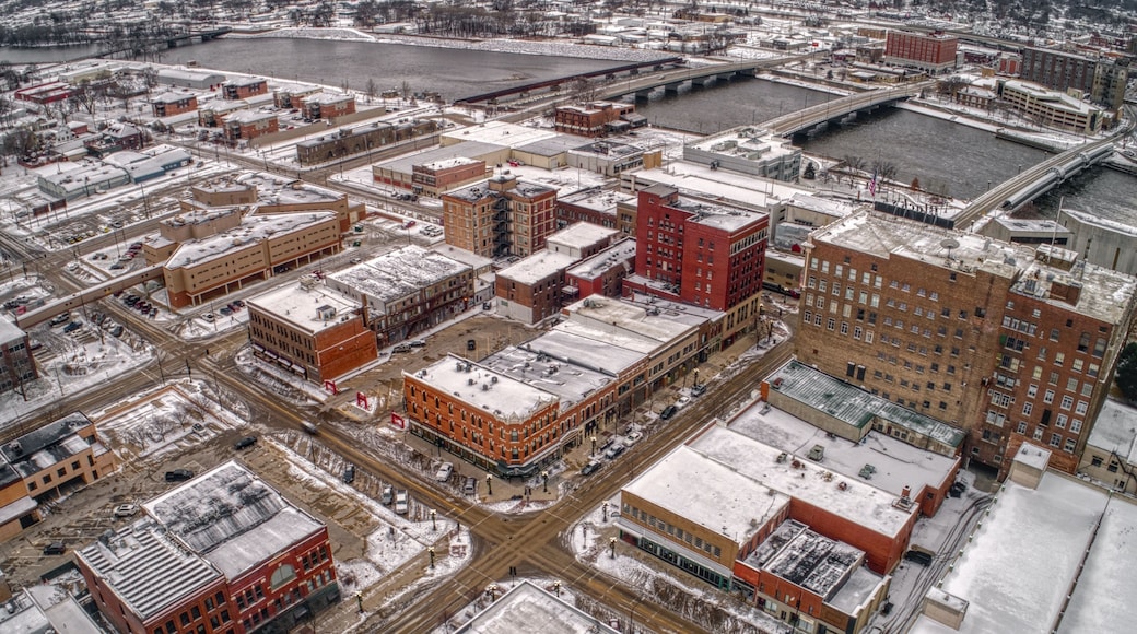 Waterloo is a City in Iowa on the Cedar River