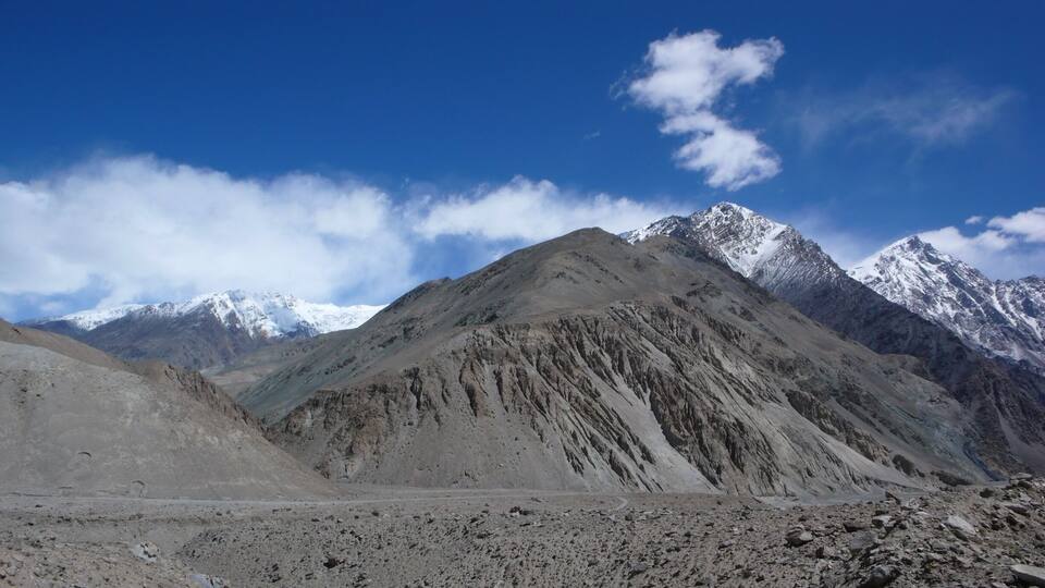 The vista is from Kashi (Kashgar) in Xinjiang Province to about 2 hours away from the border town of Pakistan. We were traveling on a day excursion and all we saw were countless snow peaked mountain tops and lakes. Very stark and raw and isolated from the rest of humanity. Excellent photo opportunities!
#blue