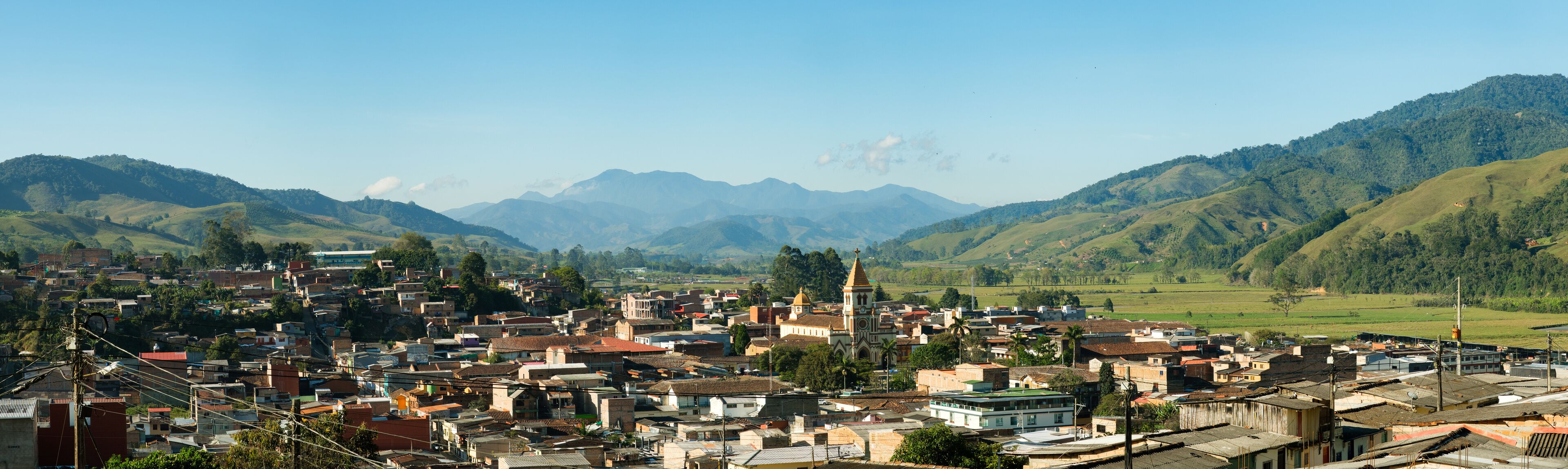 Panoramic view of Urrao, Antioquia