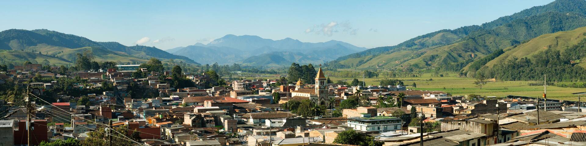 Panoramic view of Urrao, Antioquia