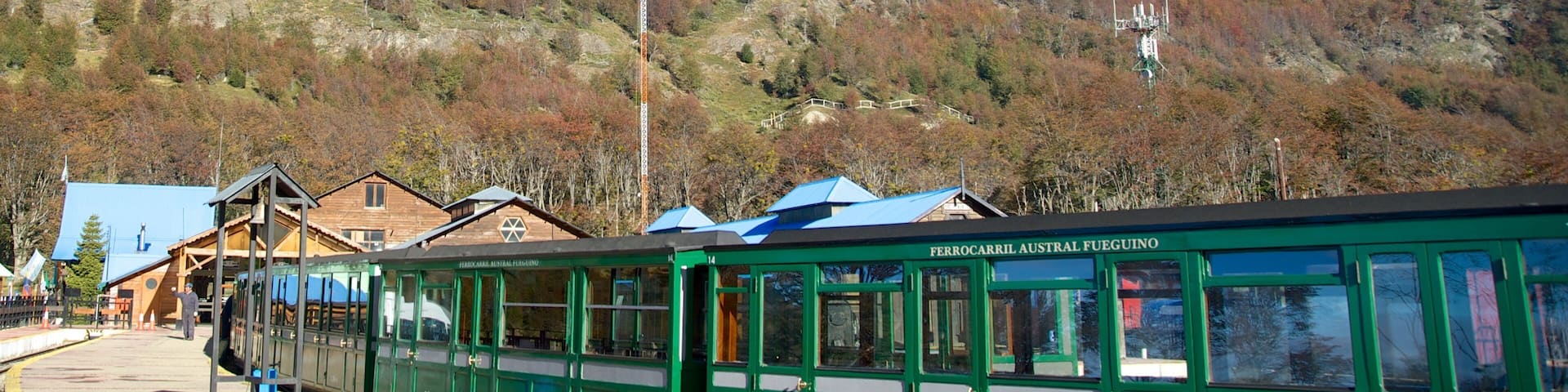 Ushuaia showing railway items