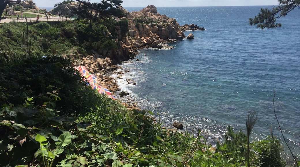 good place for sightseeing seashore in south east part of south korea.