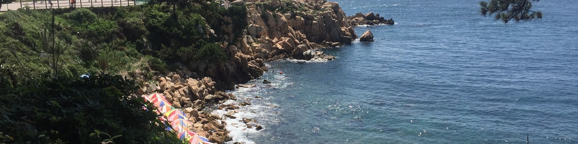good place for sightseeing seashore in south east part of south korea.