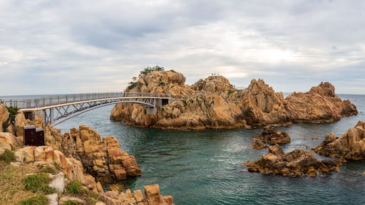 Morning view of Daewangam Park in Ulsan, North Gyeongsang Province, South Korea