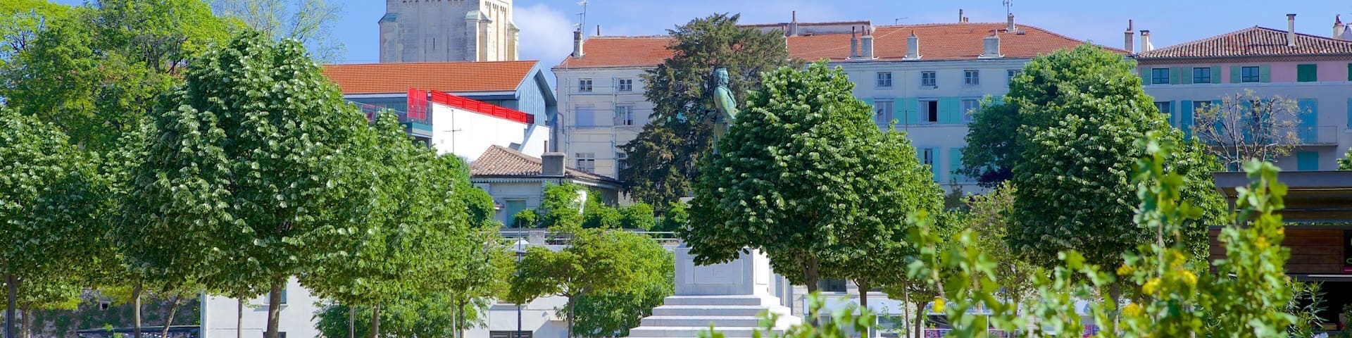 Valence mit einem Park