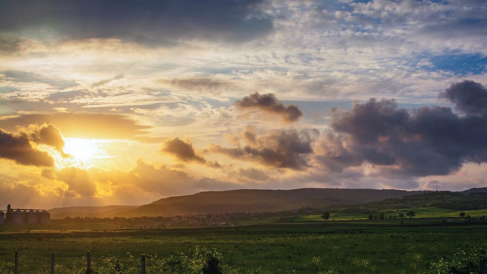 Majestic summer sunsets!