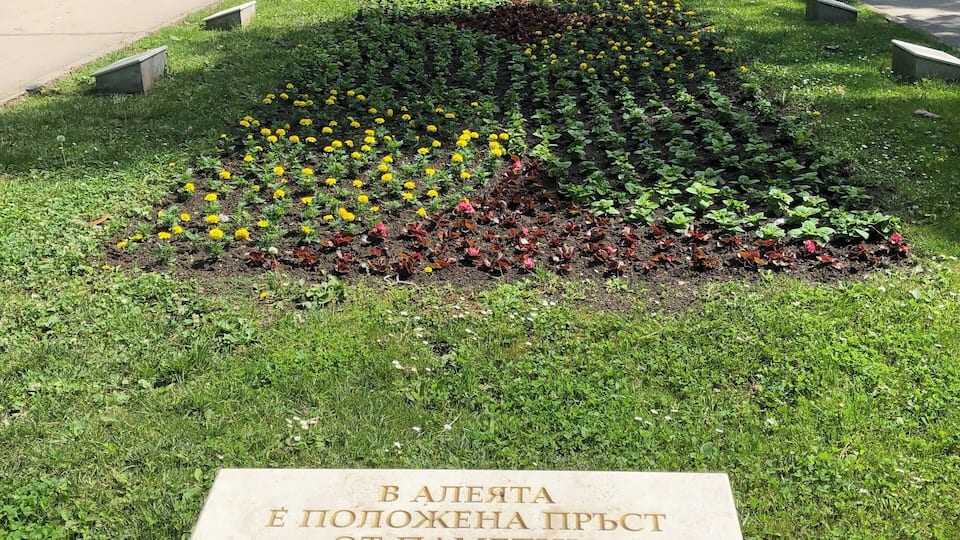Varna Sea garden, a park that stretches for miles on a cliff overlooking the Black Sea