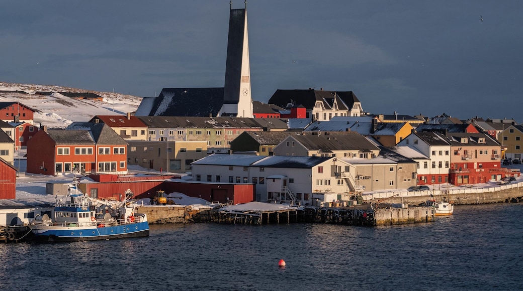 Beautiful little town on route with the Hurtigruten Polarlys ship.