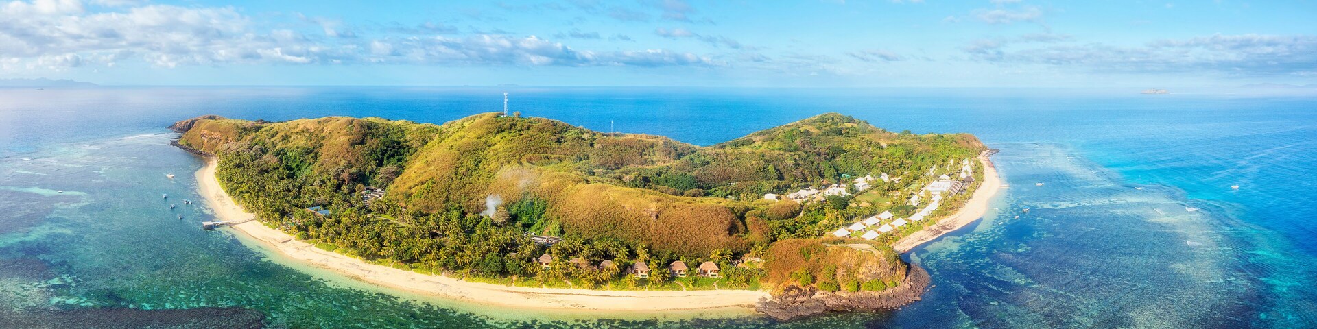 d Fiji Day 1 over island pan