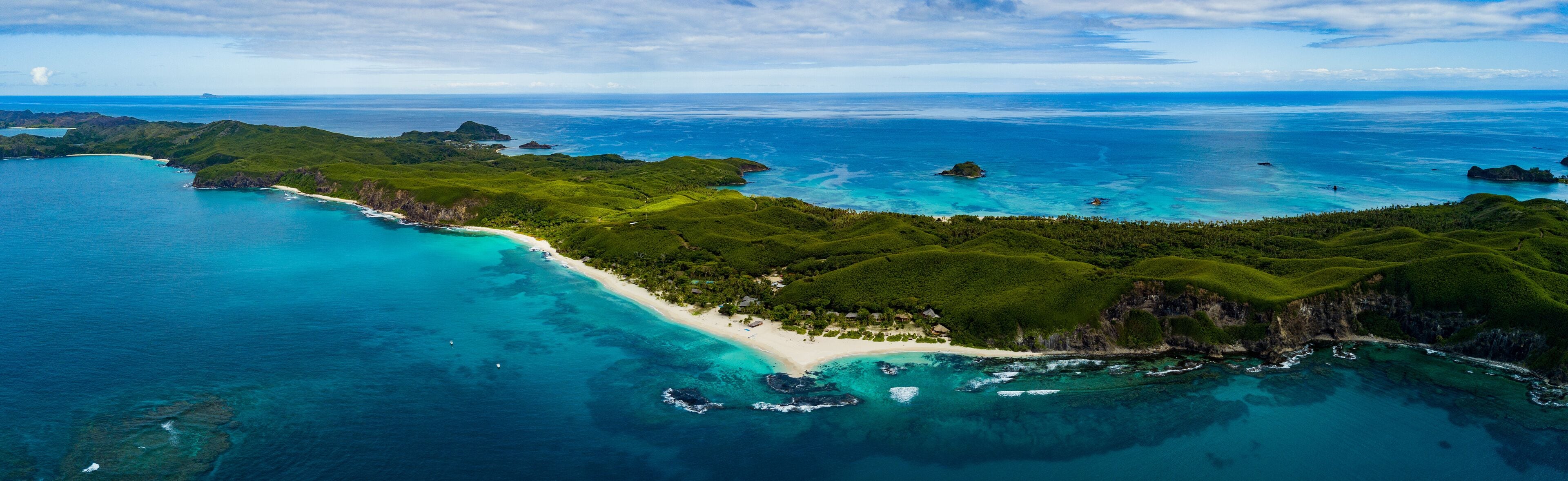 Fiji Island Beauty by drone