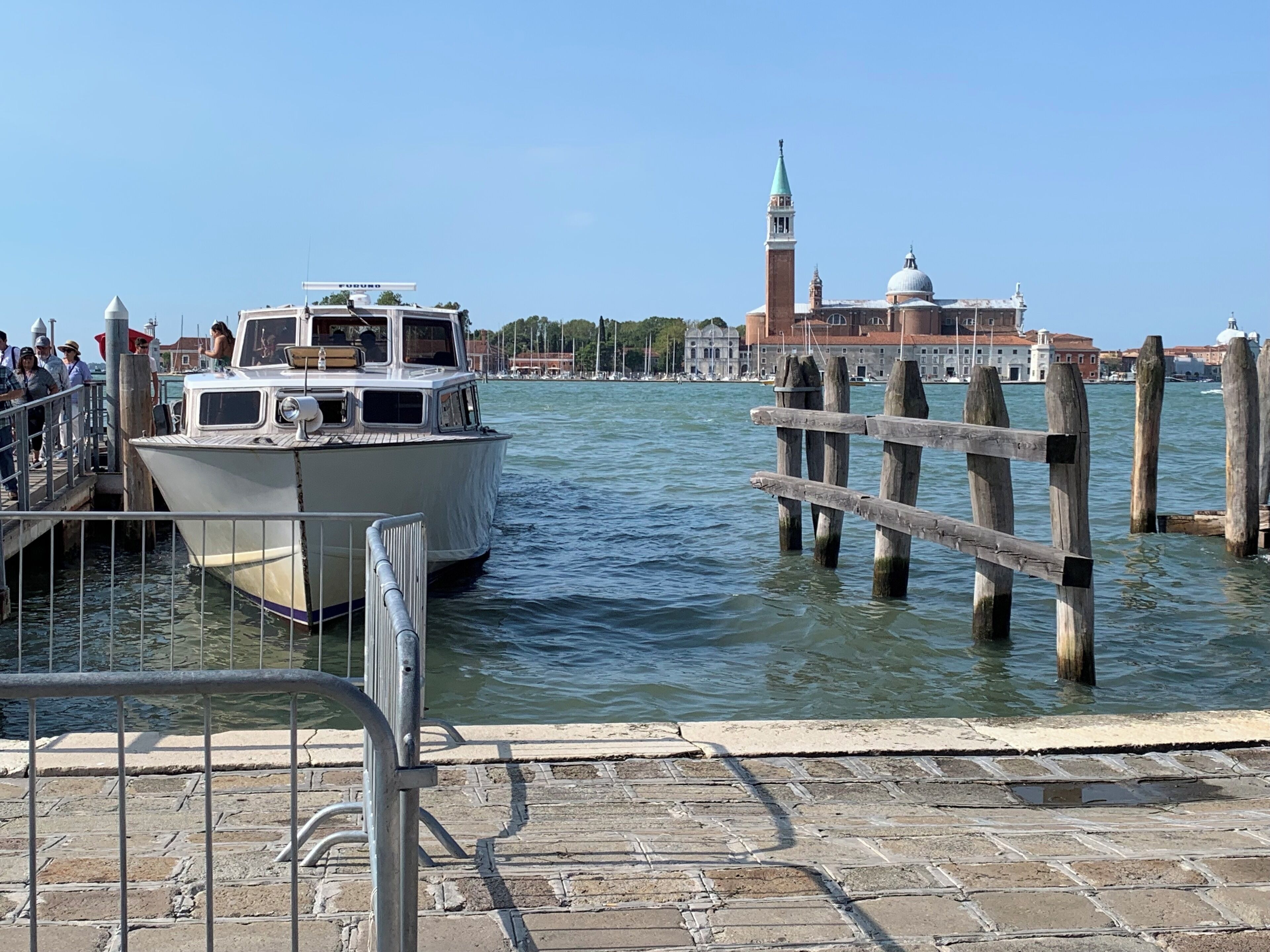 Ferry at Gran Canal, Venice, Italy
