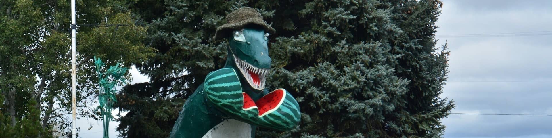 Gotta love the dinosaurs in Vernal, Utah.