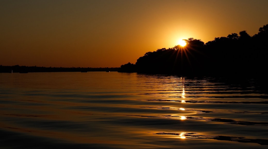 Another amazing African sunset. This one on the Zambezi river at Victoria Falls. They don't come much better than this.