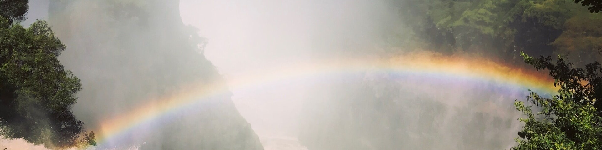 A wonderland of rainbows, butterflies and waterfalls.