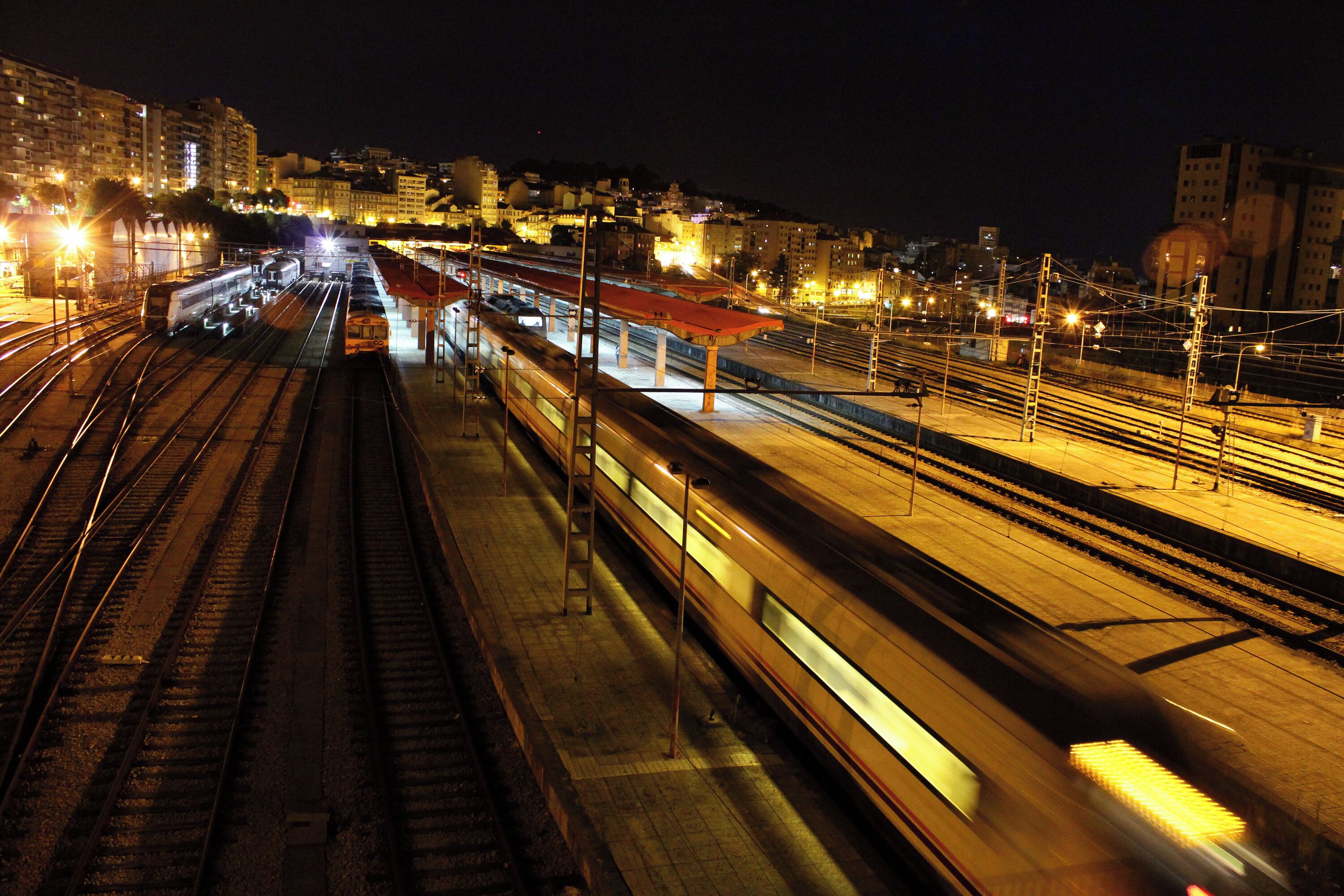 Train station Vigo Urzáiz, Galicia, Spain
