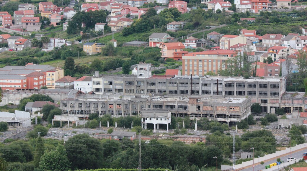 Abandoned factory of Santa Clara (belonging to the Álvarez Enterprises Group), in Vigo, Galicia, Spain.
