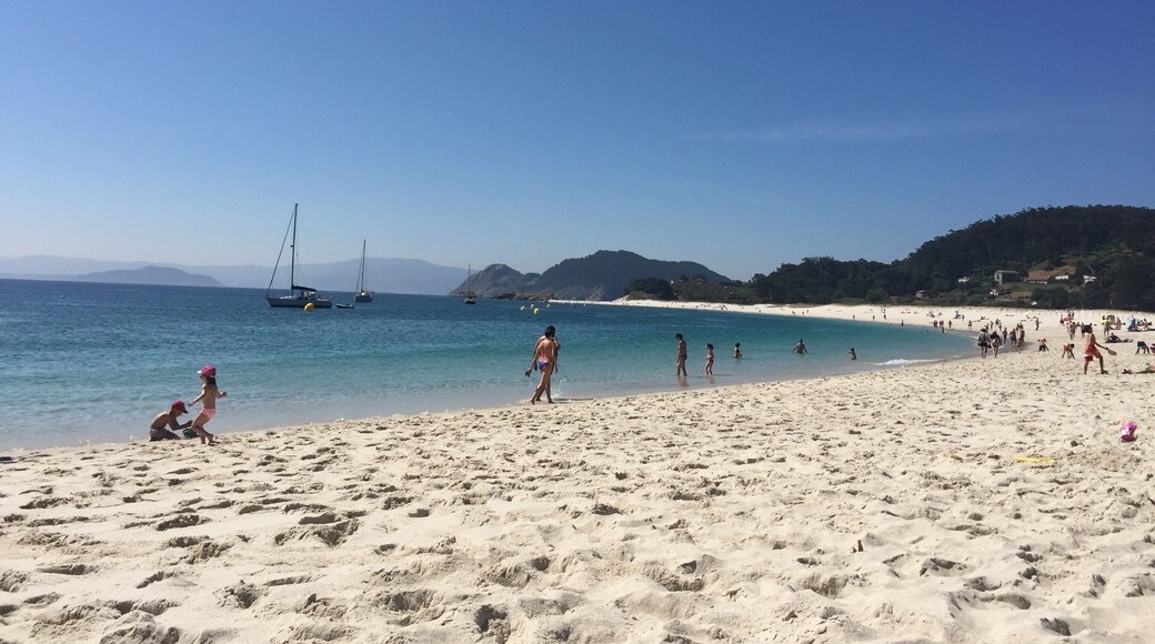 The beautiful playa de rodas the galician Caribbean.
#waterlust