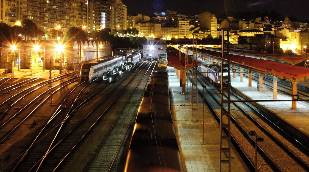 Train station Vigo Urzáiz, Galicia, Spain