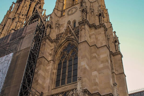 Taken from the top of a city tour bus. If only that scaffolding wasn't there!