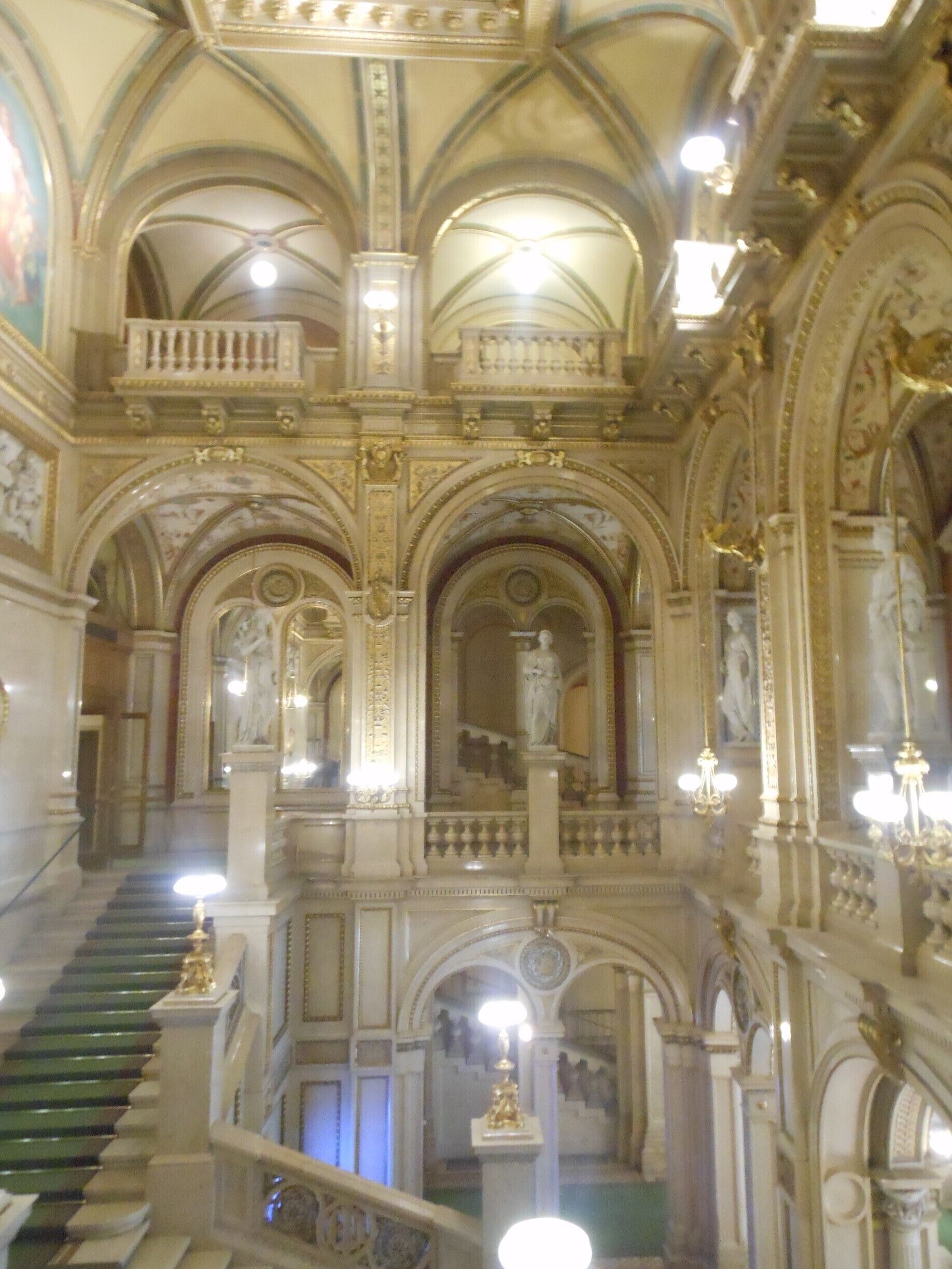 The Staatsoper (State Opera House) offers free tours during the day. It's totally worth the time (and cost) to enjoy the intricate details without the clutter of audiences.