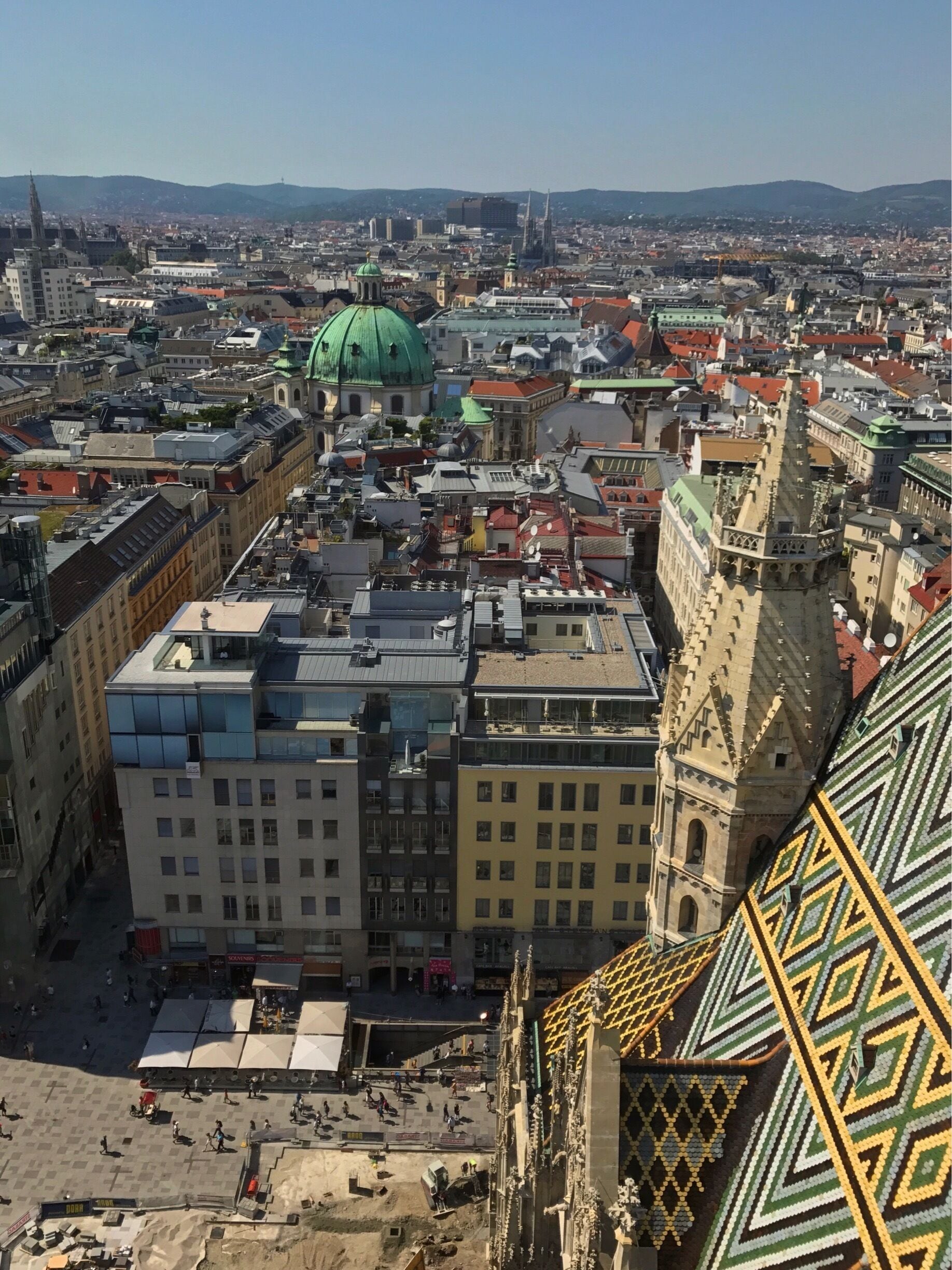 View of Vienna from Stephansdom South Tower. (Vienna, Austria) đŠđč