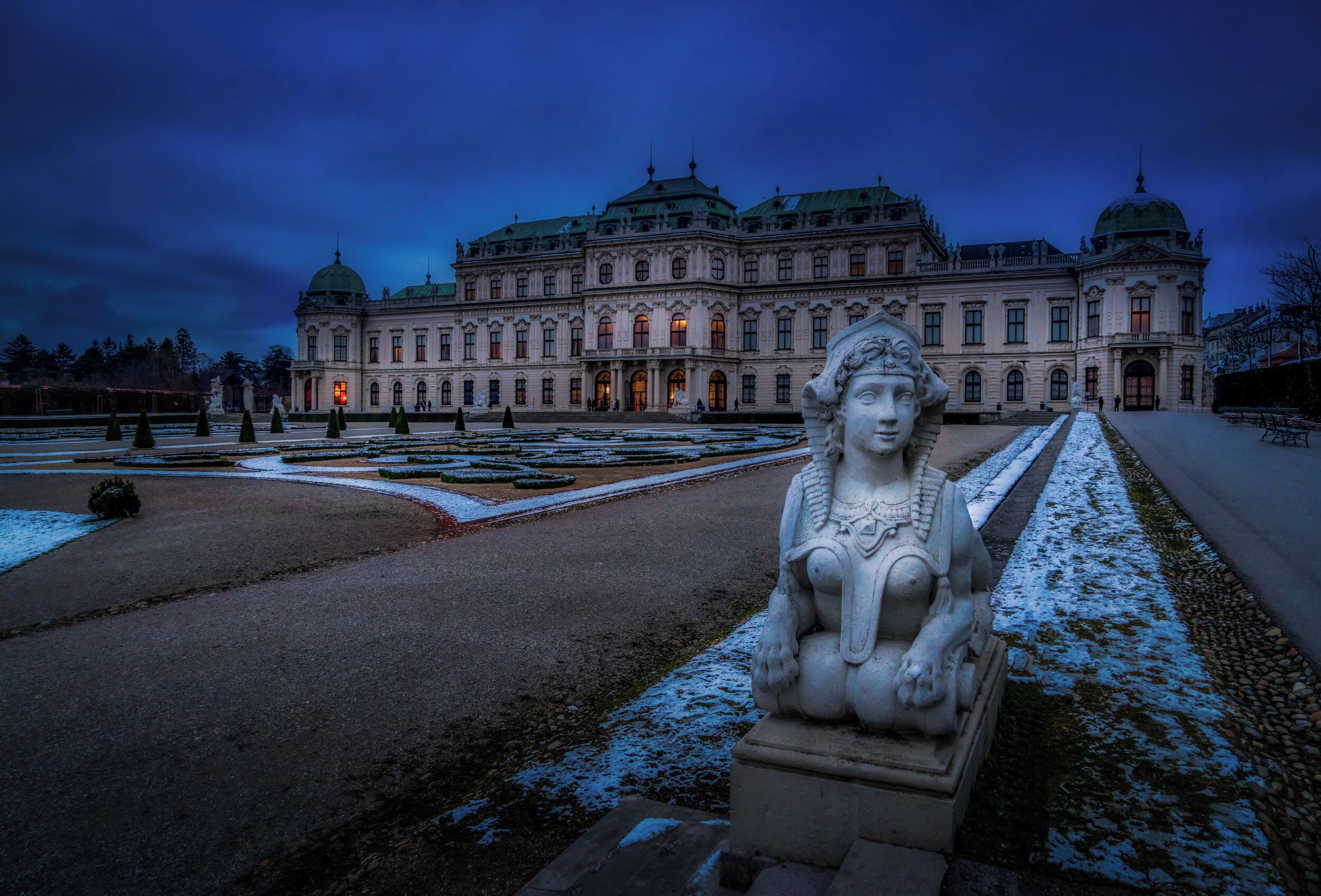 I had a chance to visit the Belveder Palace in Vienna, Austria this year and the view was magnificent. The Belvedere is a historic building complex consisting of two Baroque palaces, the Orangery, and the Palace Stables. The buildings are set in a Baroque park landscape in the third district of the city, on the south-eastern edge of its center.