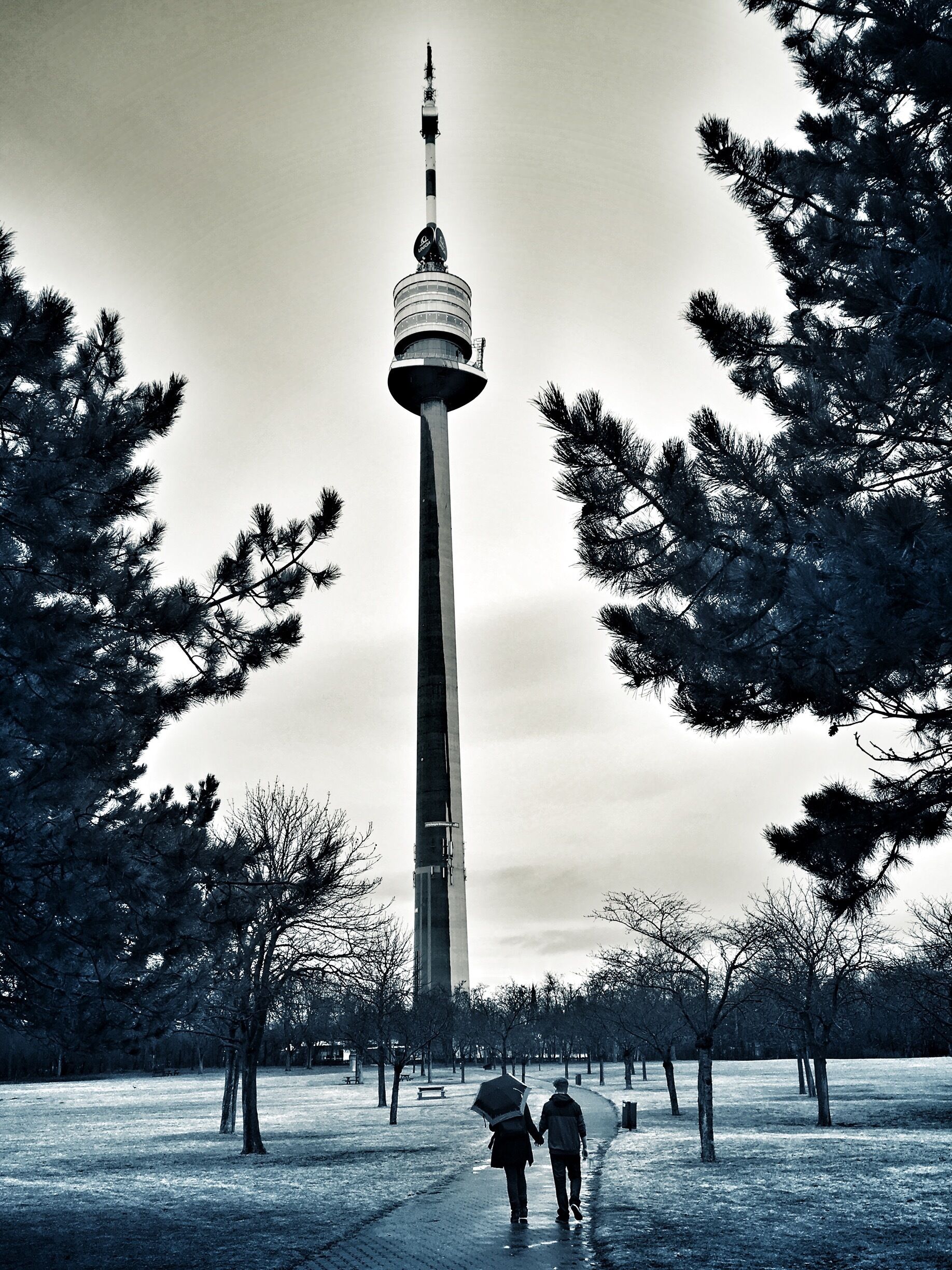 A quick ride to the top and you're rewarded with some amazing views over Vienna