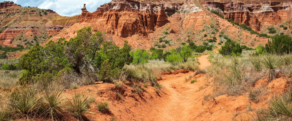 Palo Duro Canyon State Park, located in the Texas Panhandle