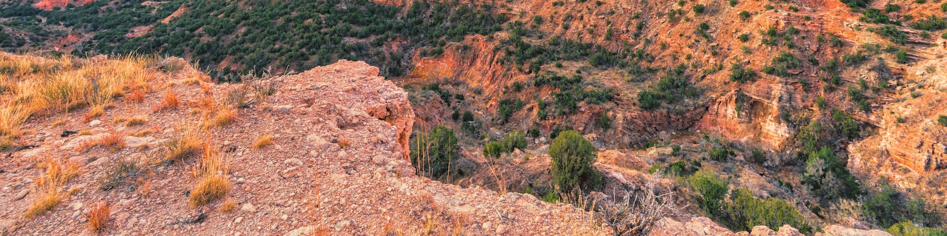 Sunrise at Palo Duro Canyon, TX; Shutterstock ID 238751617; Purchase Order: -