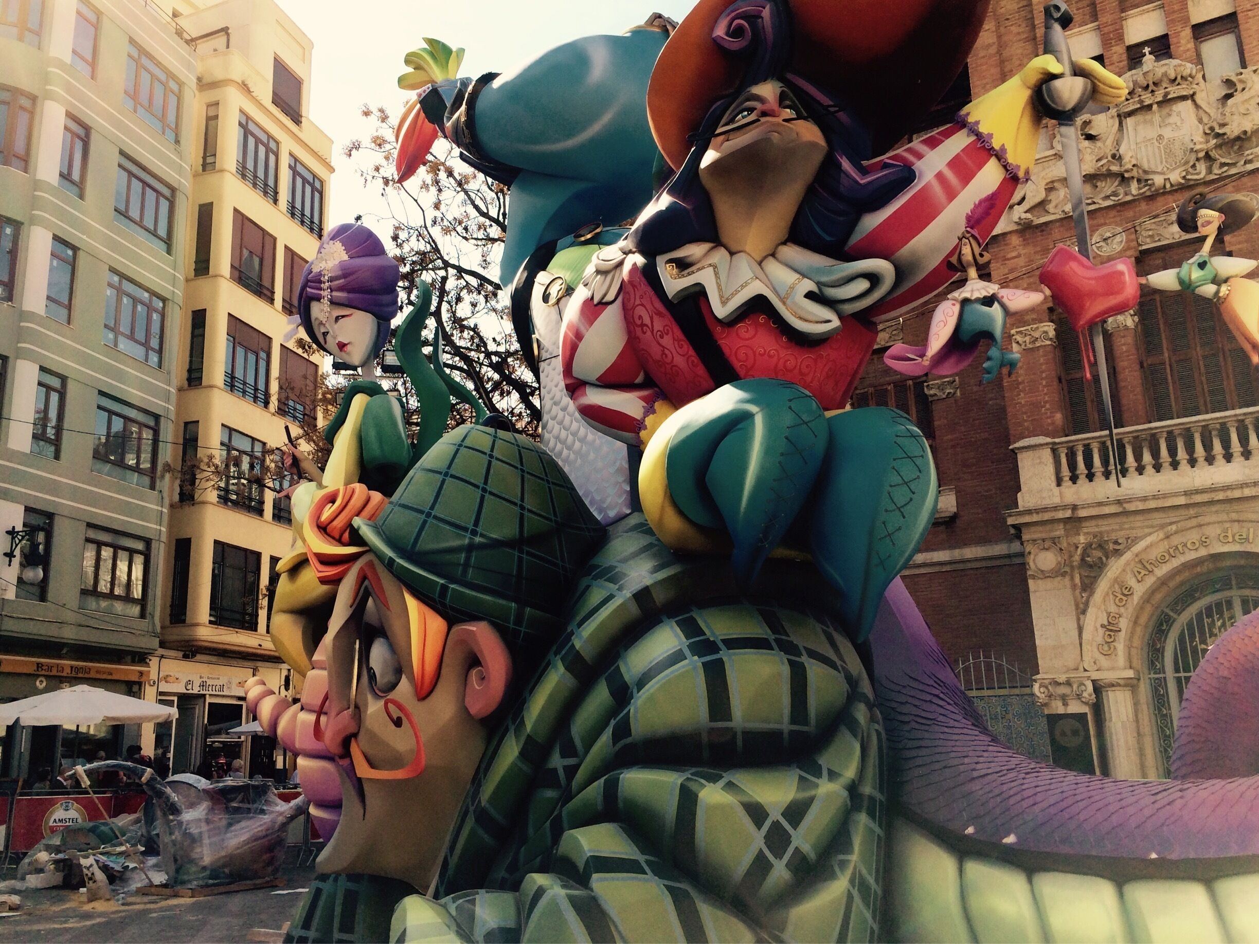 All to be burned. Las Fallas de Valencia. Festival