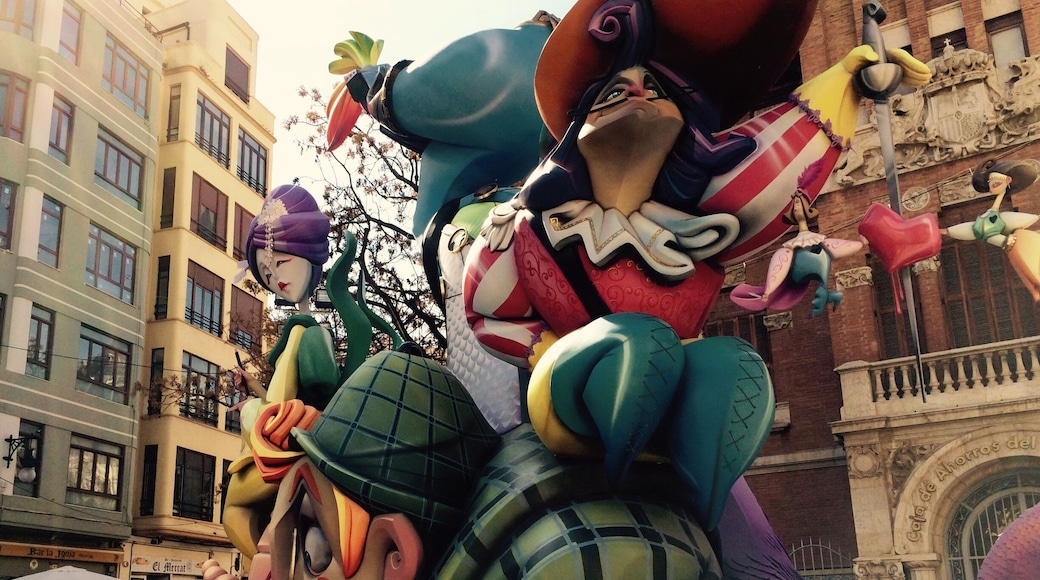 All to be burned. Las Fallas de Valencia. Festival