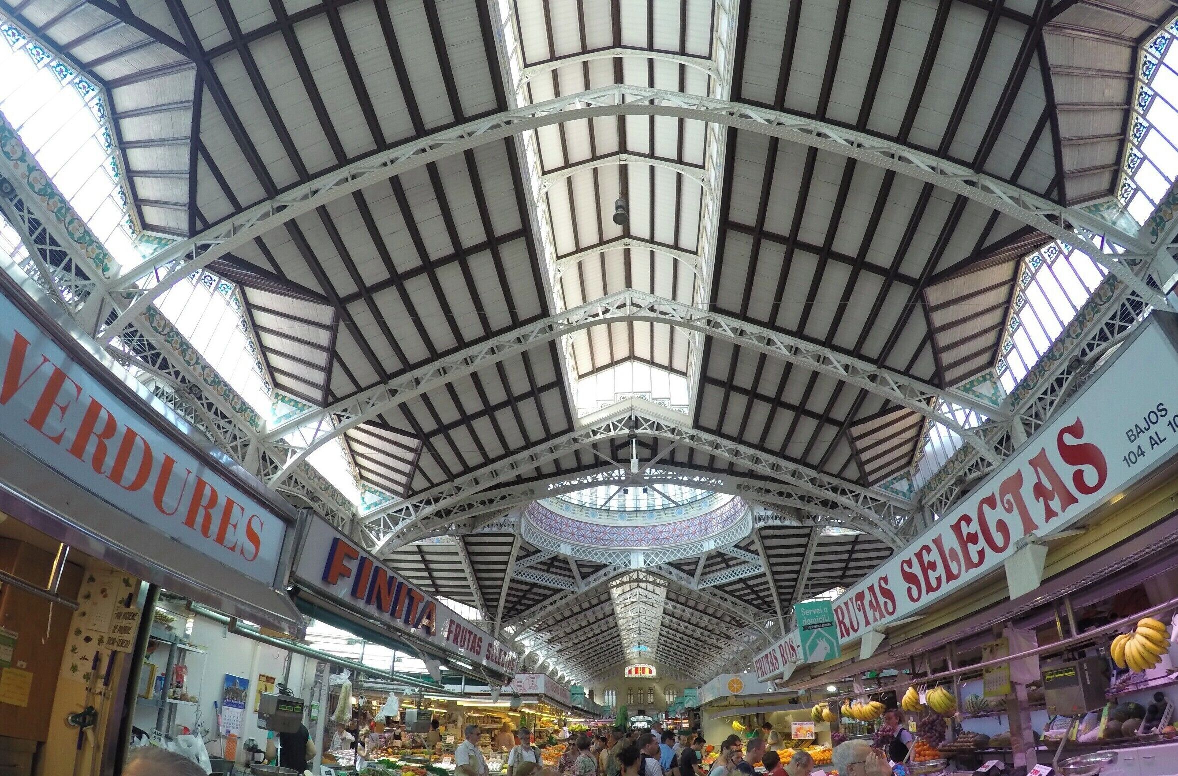 I truly believe markets are the absolute best way to indulge in the culture of a place. Mercado Central de Valencia is no exception. With a stunning architecture and buzzing atmosphere, it accounted for a great Sunday morning experience. 
The stalls specialized in Valencian oranges were the best!

#market #valencia #architecture