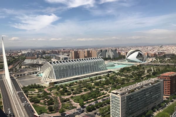 View from Iberdrola Tower