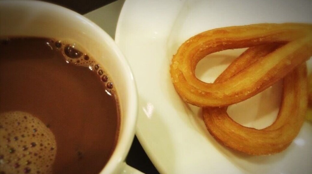 Some churros included in the buffet breakfast. It's an energizer before the 'La Tomatina.'