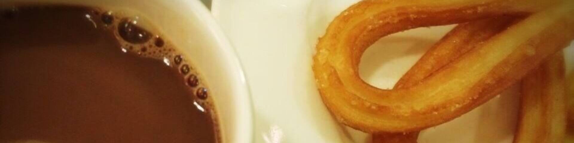 Some churros included in the buffet breakfast. It's an energizer before the 'La Tomatina.'