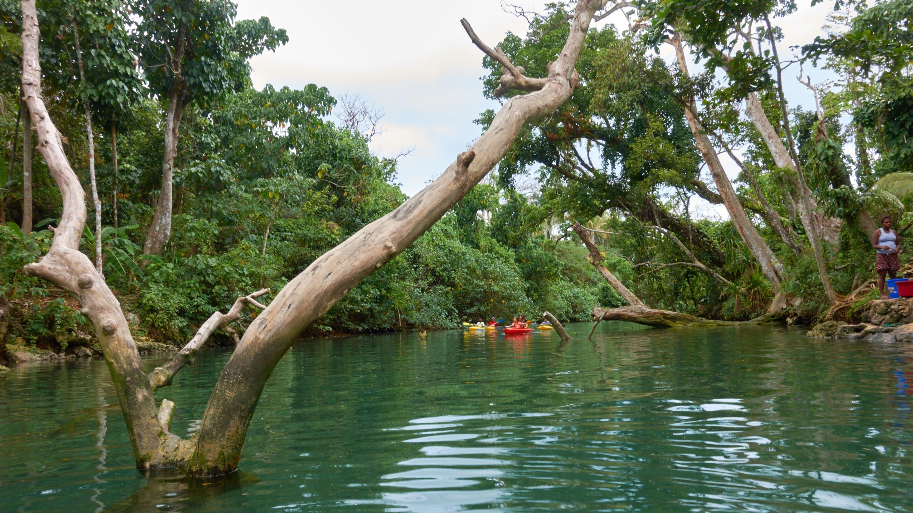 Port Vila inclusief kajakken of kanoën en een meer of poel